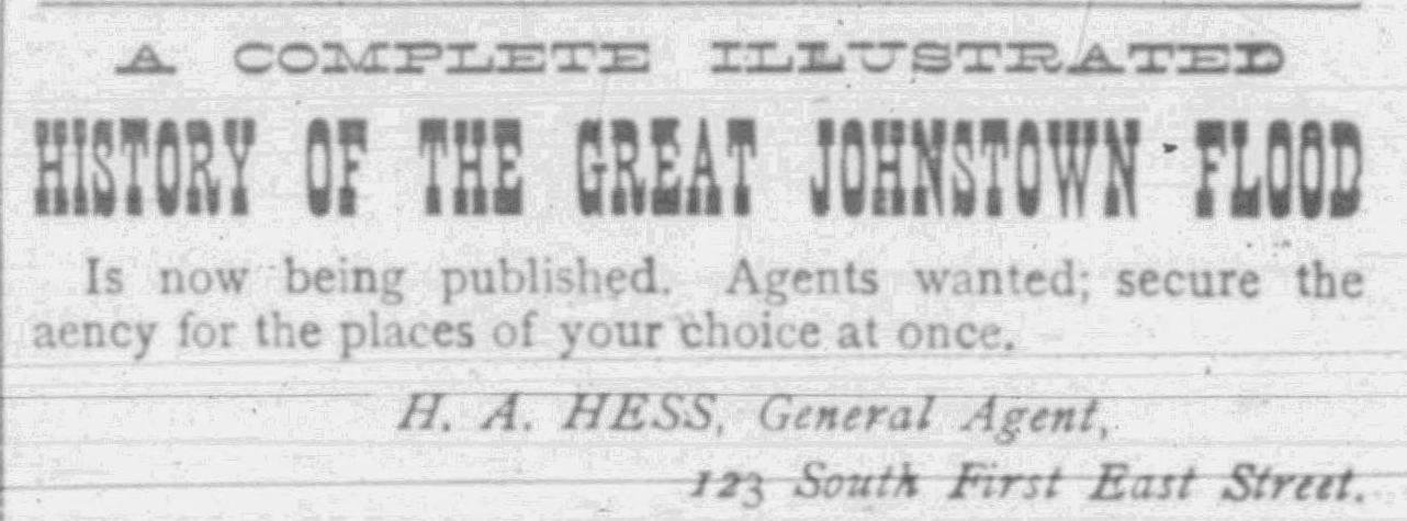 An advertisement by from the 1889-07-01 issue of the Woman's Exponent